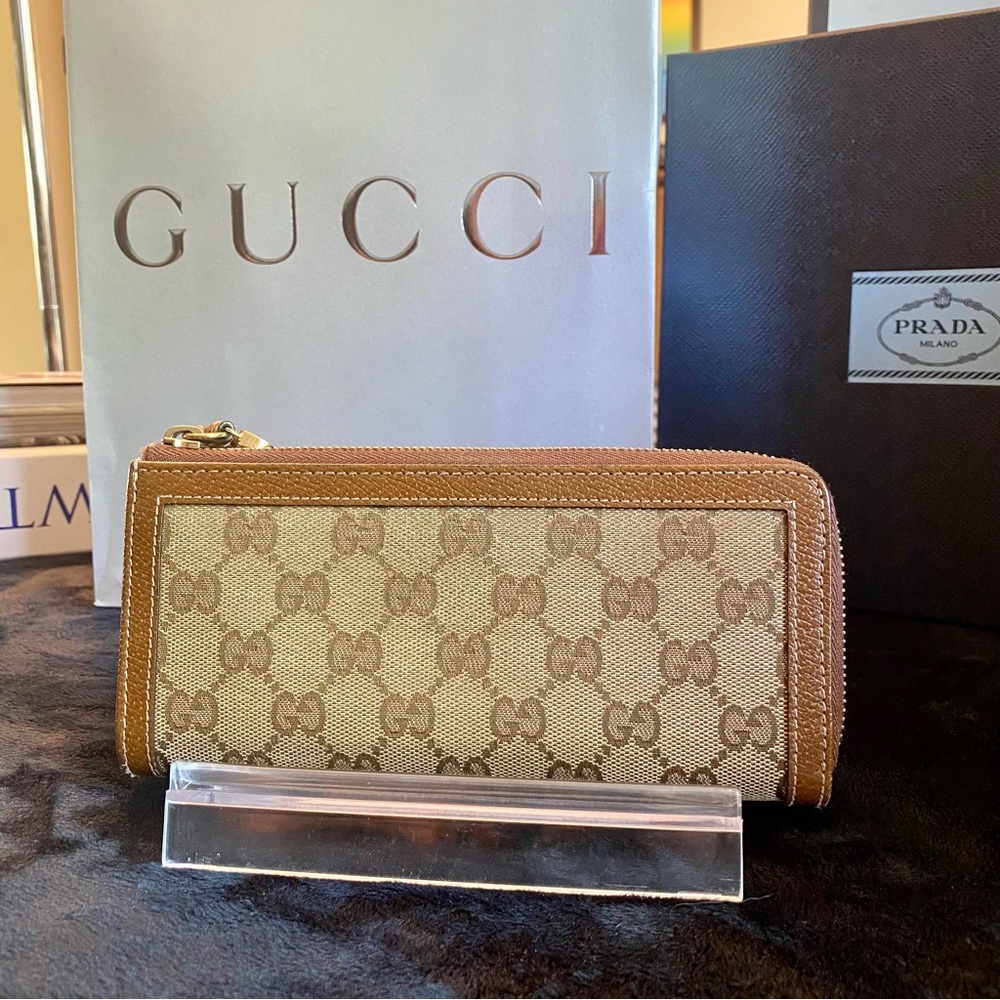 Gucci GG Bree Zip Around Wallet